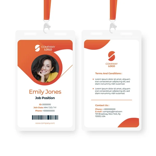 Corporate ID card design for graphic designing in Kolkata by Dgtal Shapes