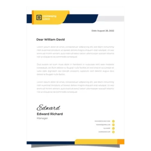 Custom letterhead design for graphic designing in Kolkata by Dgtal Shapes