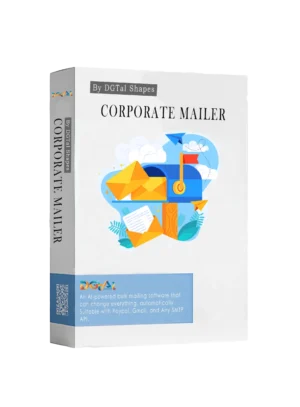 Corporate Mailer email marketing software by DgtalShapes