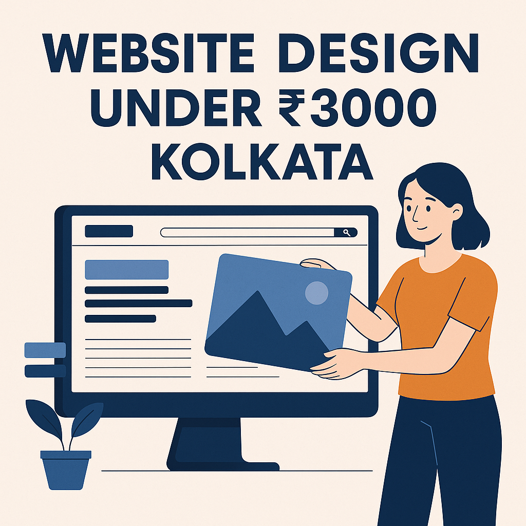 website design under ₹3000 Kolkata
